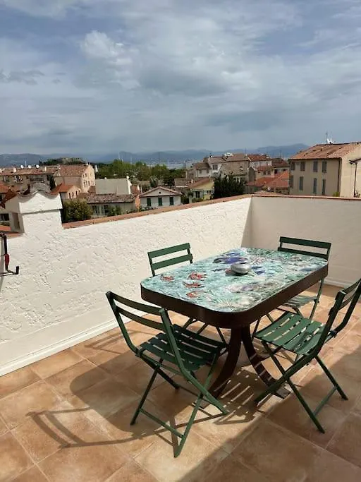 Cosy Star - Brand New Flat With Terrace Seaview Flat Ac For 4 Apartment Antibes 0*,  France