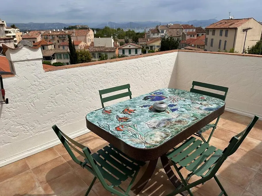 Cosy Star - Brand New Flat With Terrace Seaview Flat Ac For 4 Apartment Antibes 0*,  France