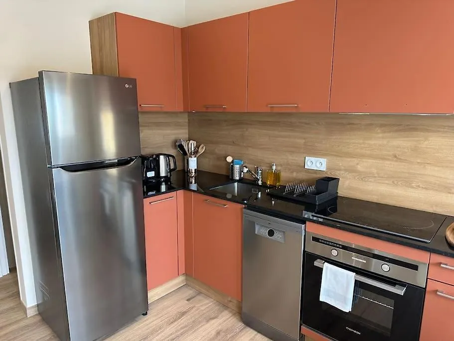 Cosy Star - Brand New Flat With Terrace Seaview Flat Ac For 4 Apartment Antibes